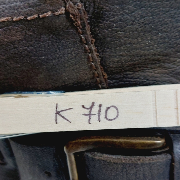 Adam tucker Ledger Brown Leather Block Heel Zip Up Ankle Boots K710 - Picture 11 of 11